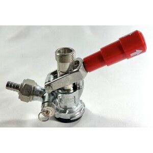 Micro Matic Red Handle Beer Keg Coupler "D" System Tavern Head